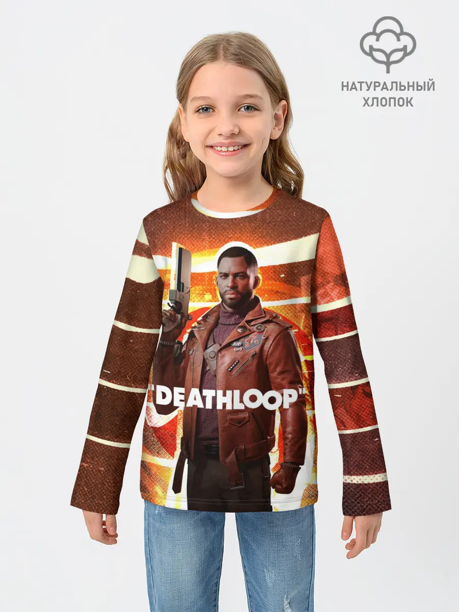 Детский лонгслив / Кольт Ван Deathloop