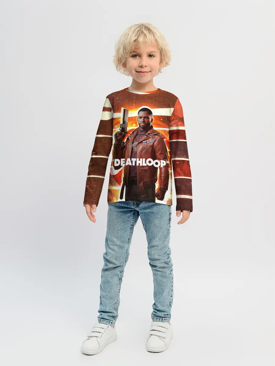 Детский лонгслив / Кольт Ван Deathloop