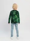 Детский лонгслив / Тропическая листва | Тропики