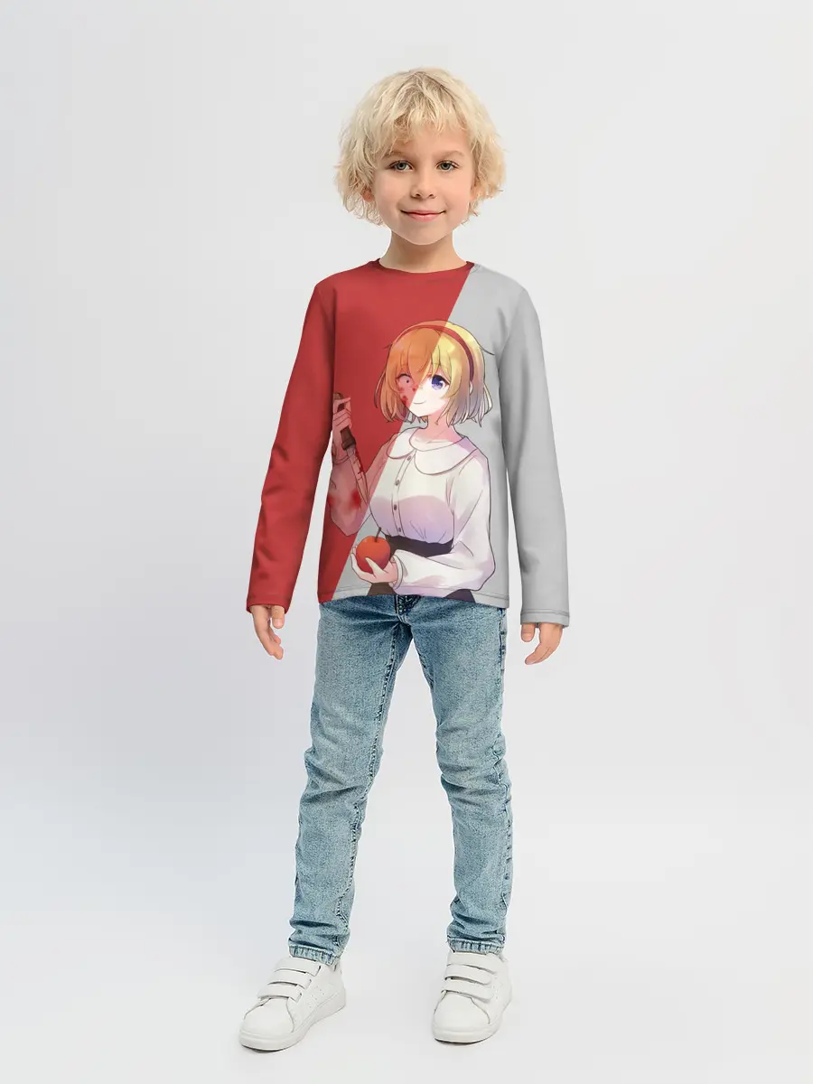 Детский лонгслив / Alicias madness