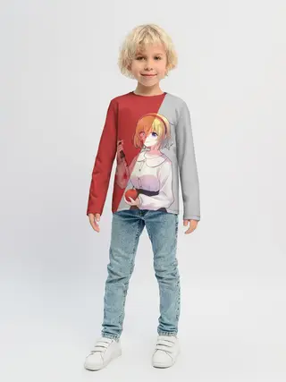 Детский лонгслив / Alicias madness