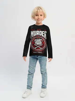 Детский лонгслив / Thy Art Is Murder