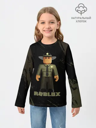 Детский лонгслив / ШЕРИФ | РОБЛОКС