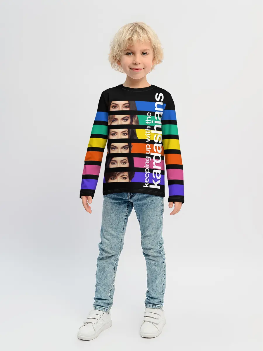 Детский лонгслив / Семейство Кардашьян