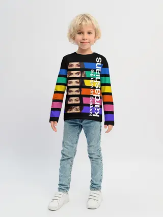 Детский лонгслив / Семейство Кардашьян