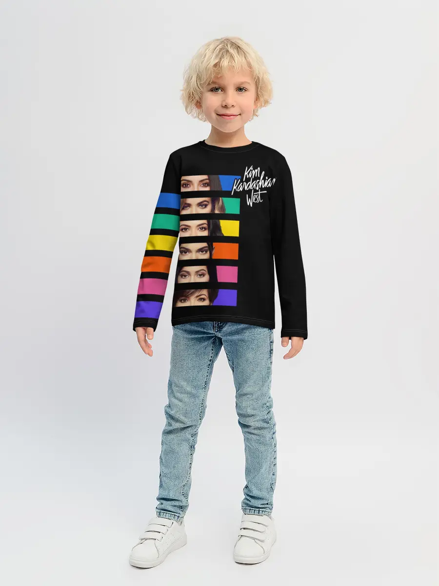 Детский лонгслив / Семейство Кардашьян