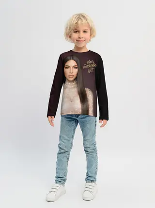 Детский лонгслив / Ким Кардашьян