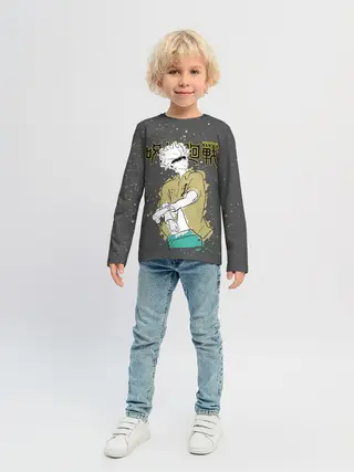 Детский лонгслив / Годжо Сатору Магическая битва