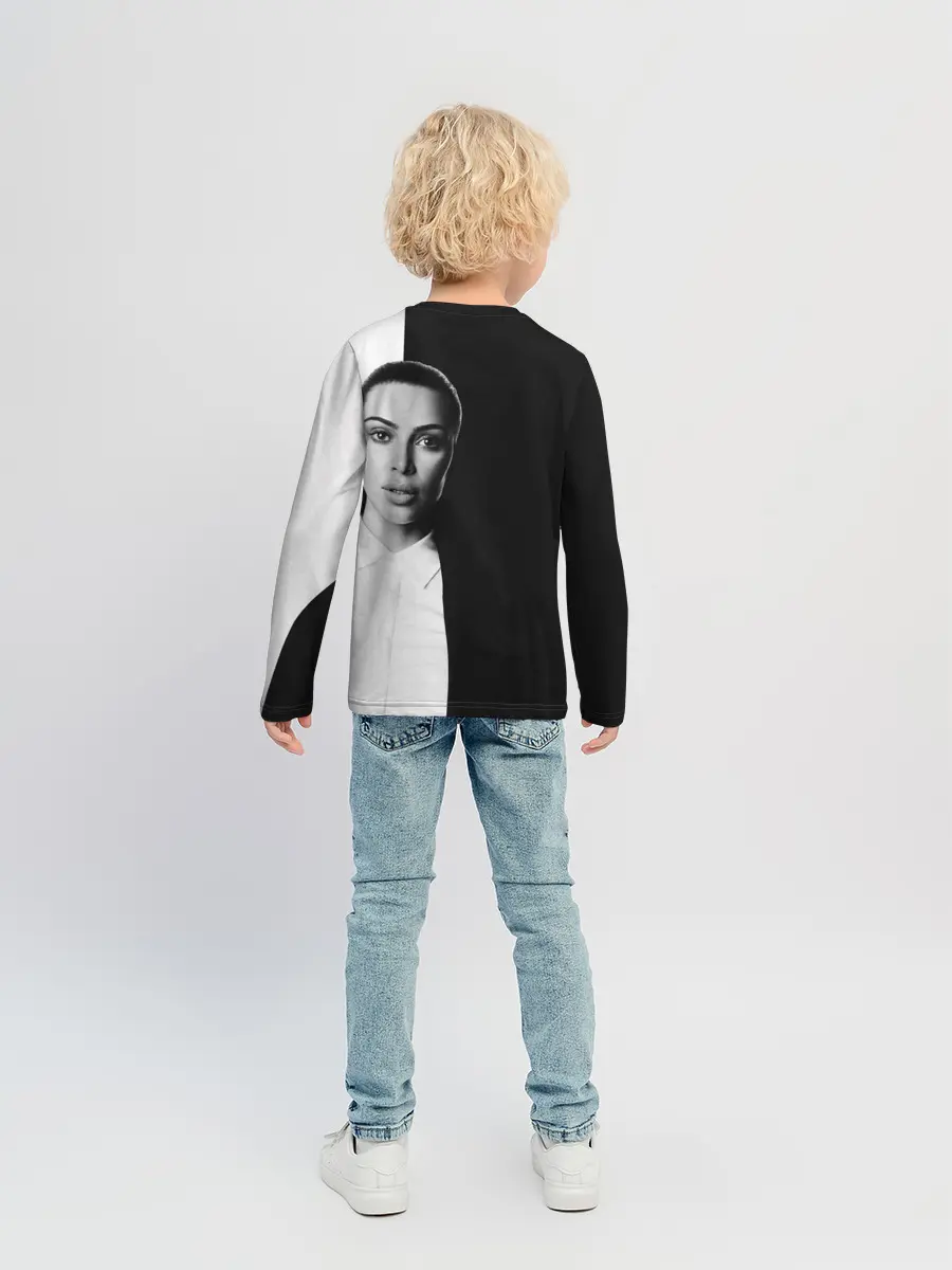 Детский лонгслив / Ким Кардашьян