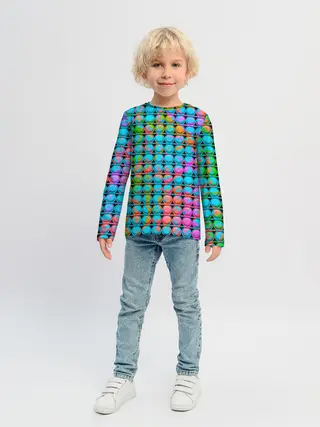 Детский лонгслив / POP IT | Взрыв Красок