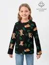Детский лонгслив / Милый тигр