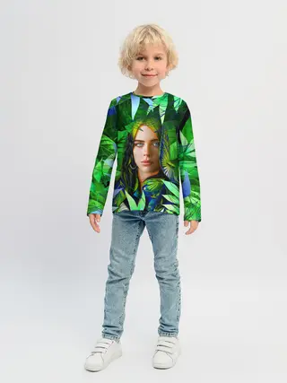 Детский лонгслив / BILLIE EILISH | БИЛЛИ АЙЛИШ