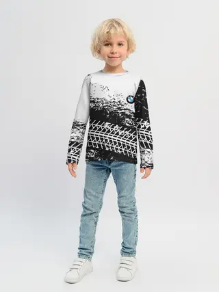 Детский лонгслив / СЛЕД БМВ | BMW