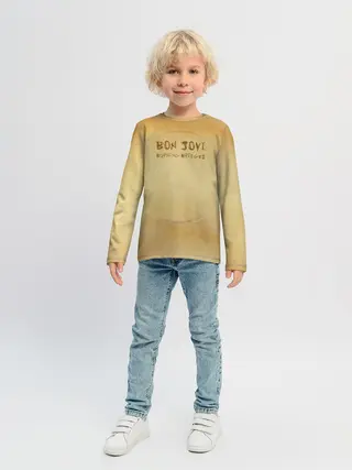 Детский лонгслив / Burning Bridges - Bon Jovi