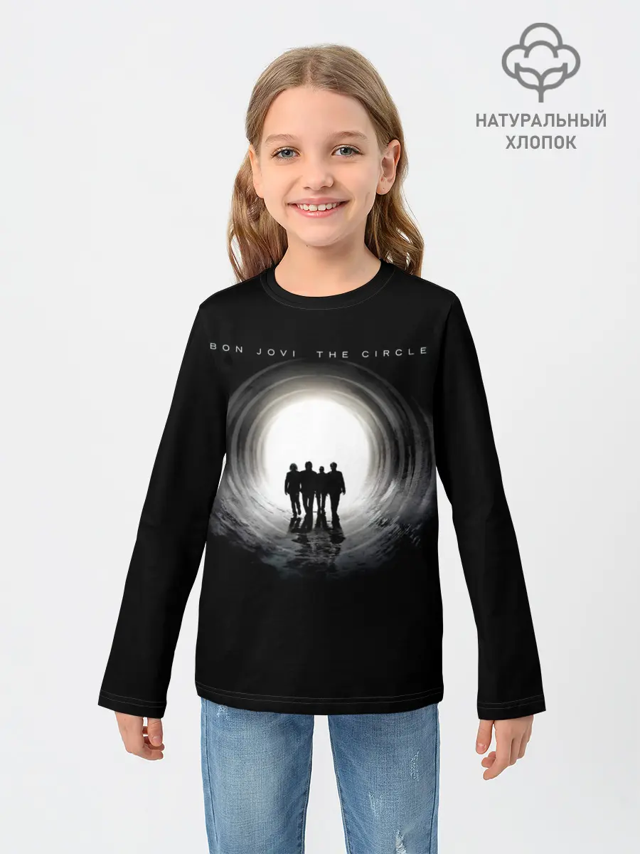 Детский лонгслив / Bon Jovi The Circle