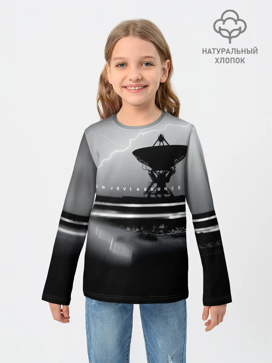 Детский лонгслив / Bounce - Bon Jovi