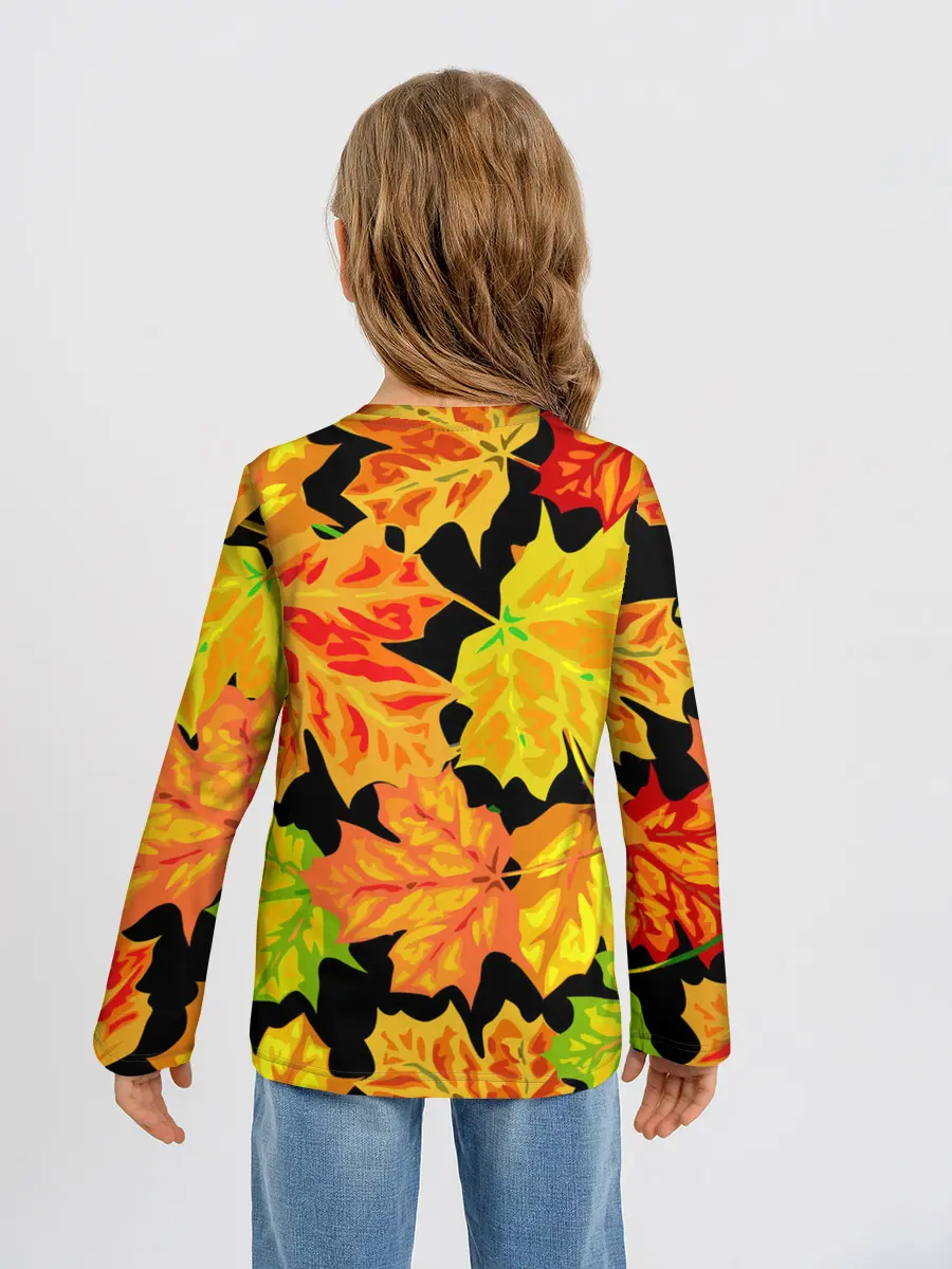 Детский лонгслив / LEAF FALL / AUTUMN