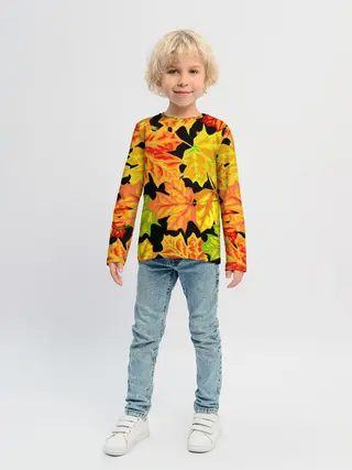 Детский лонгслив / LEAF FALL / AUTUMN