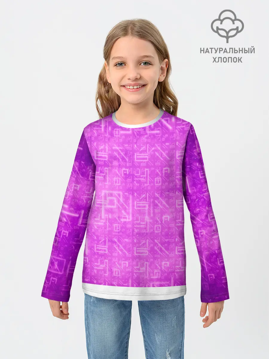 Детский лонгслив / FORTNITE PINK | ФОРТНАЙТ