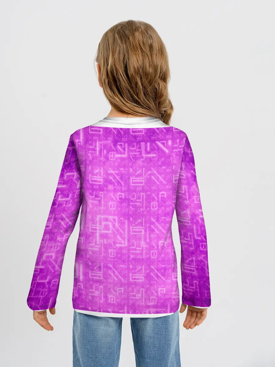 Детский лонгслив / FORTNITE PINK | ФОРТНАЙТ