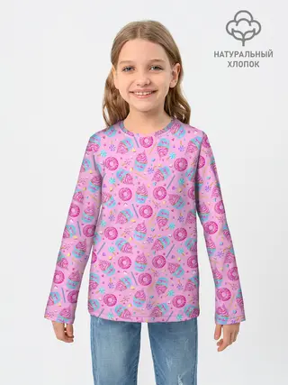 Детский лонгслив / Сласти