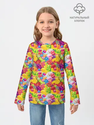 Детский лонгслив / День Рождения