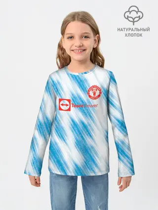 Детский лонгслив / Гостевая Сезон 21-22 | Ronaldo