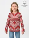 Детский лонгслив / Вязаный рисунок