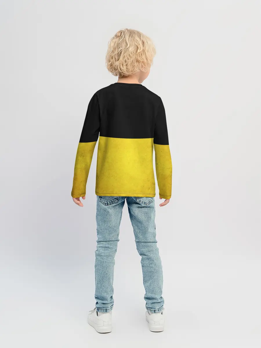 Детский лонгслив / Smile yin and yang