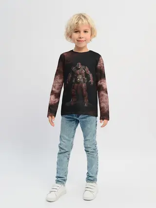 Детский лонгслив / NPC | ШЕСТЕРЕНКИ | ЛОГО