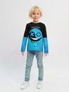 Детский лонгслив / Smail Blue