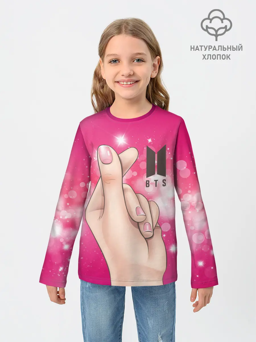 Детский лонгслив / BTS | БТС
