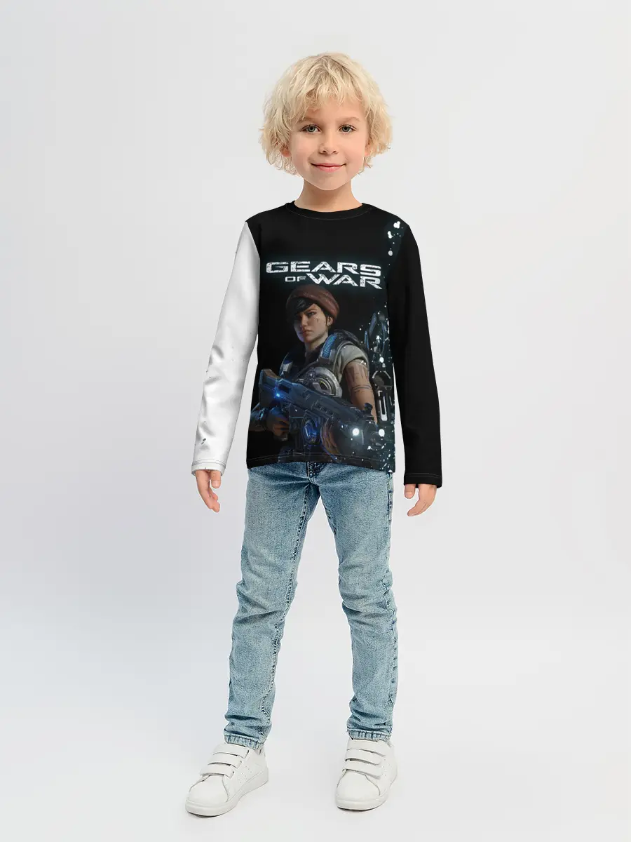 Детский лонгслив / GEARS OF WAR | ШЕСТЕРЕНКИ