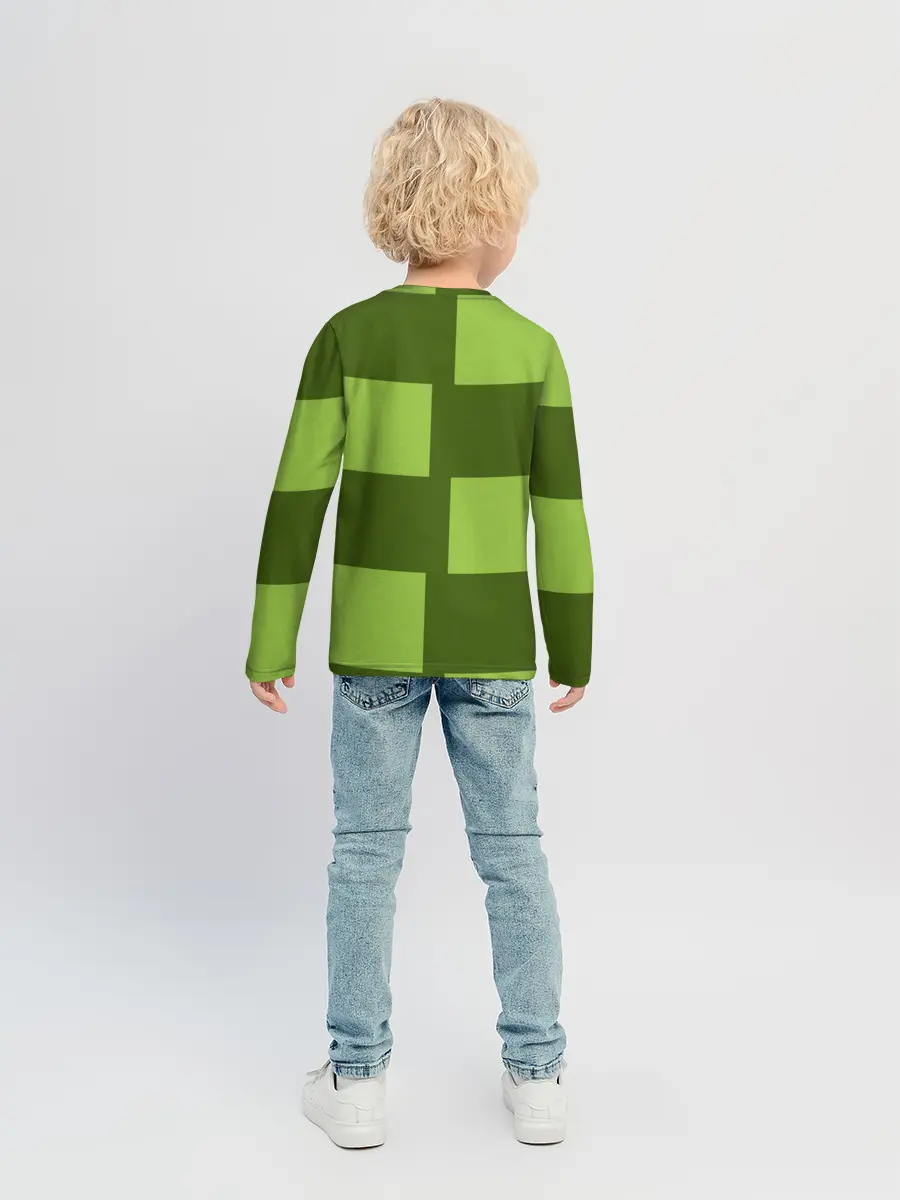 Детский лонгслив / В поисках QR