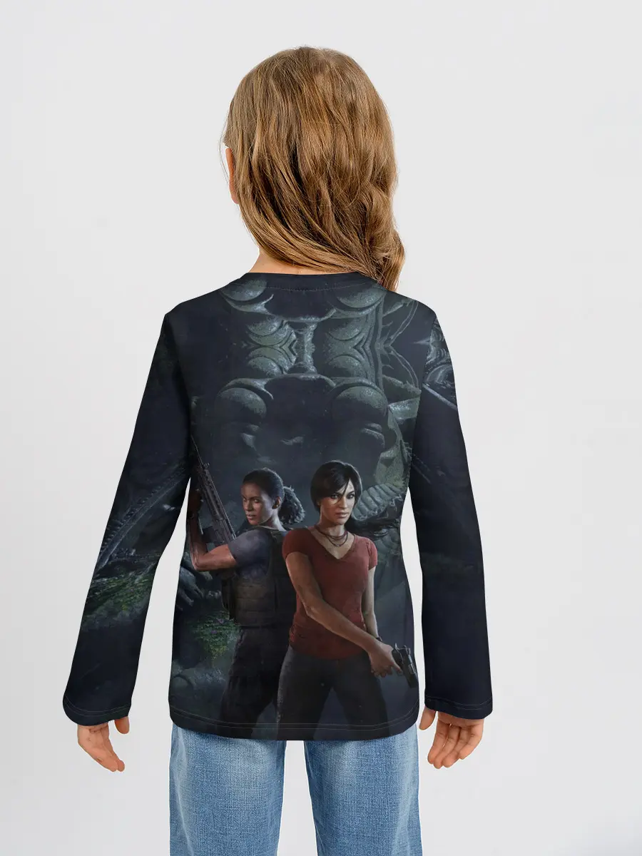 Детский лонгслив / Uncharted The Lost Legacy