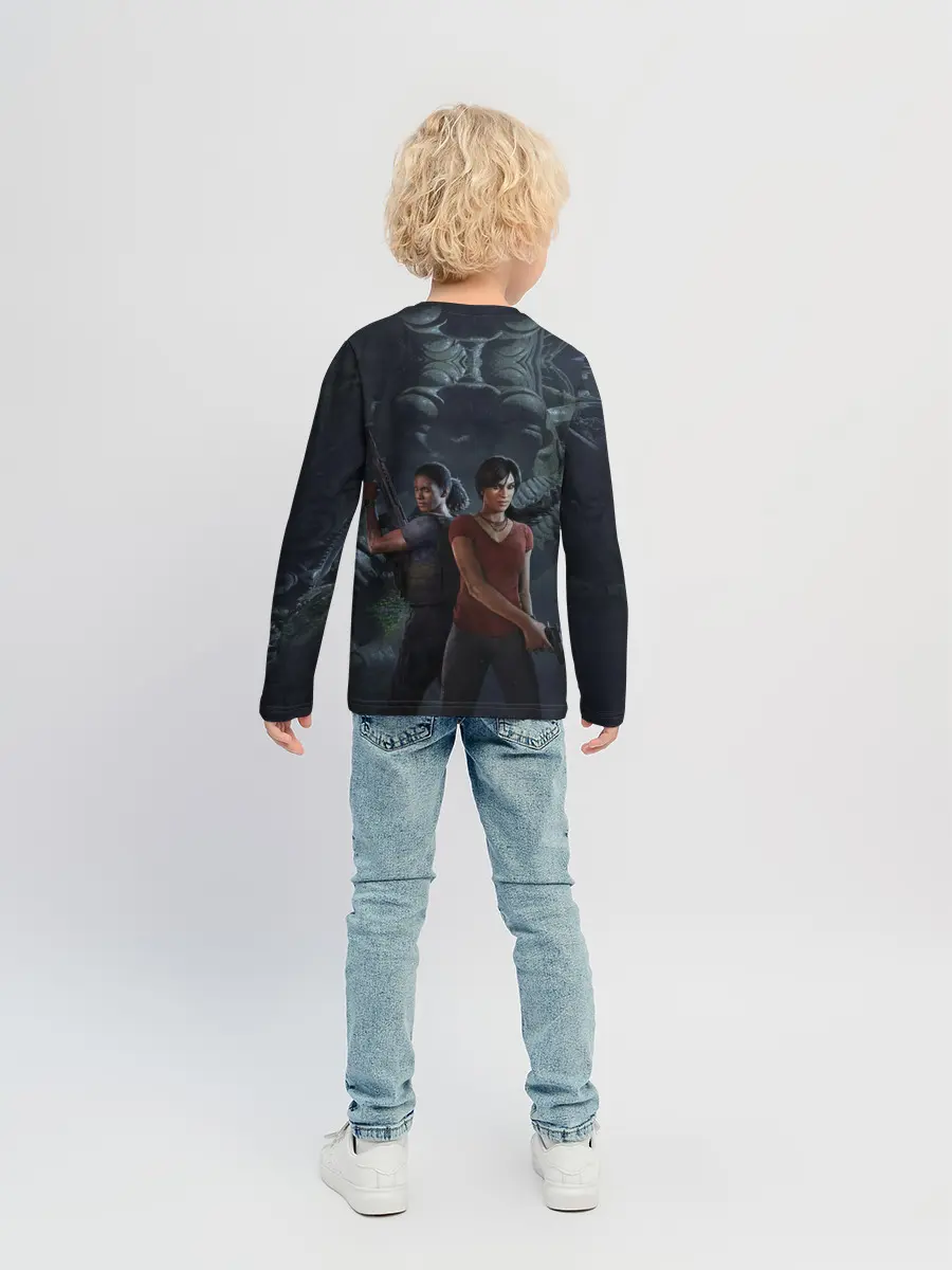 Детский лонгслив / Uncharted The Lost Legacy