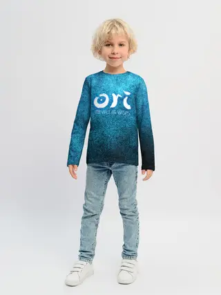 Детский лонгслив / Ori Logo | Ори Лого