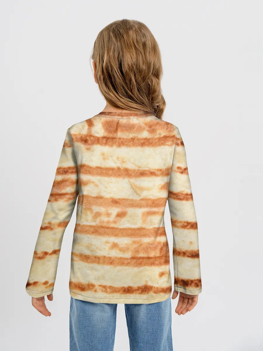 Детский лонгслив / ЛАВАШ | ТОНКИЙ ПЛОСКИЙ ХЛЕБ