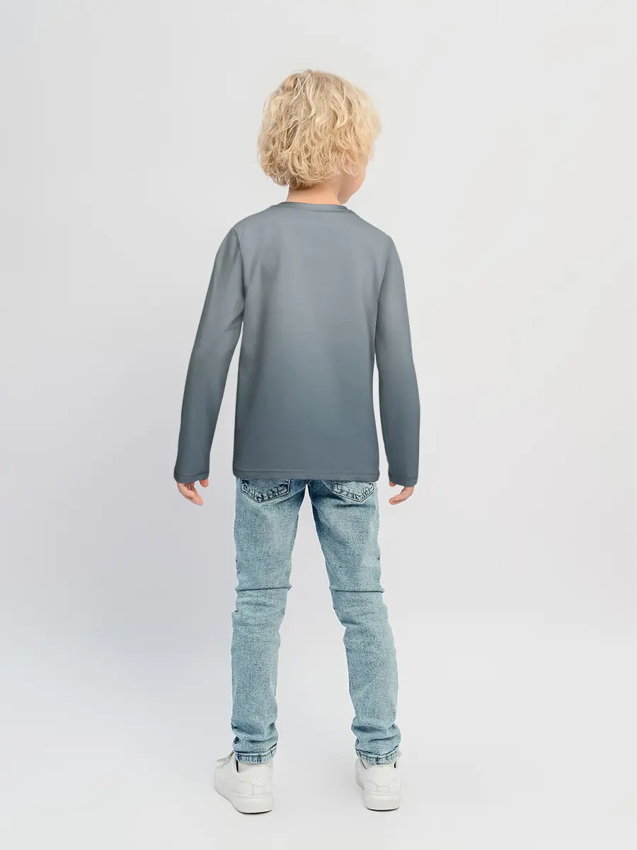 Детский лонгслив / Space Invaders | Old game