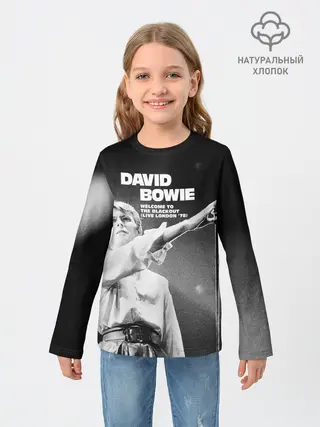 Детский лонгслив / Welcome to the Blackout - David Bowie