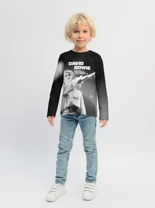 Детский лонгслив / Welcome to the Blackout - David Bowie