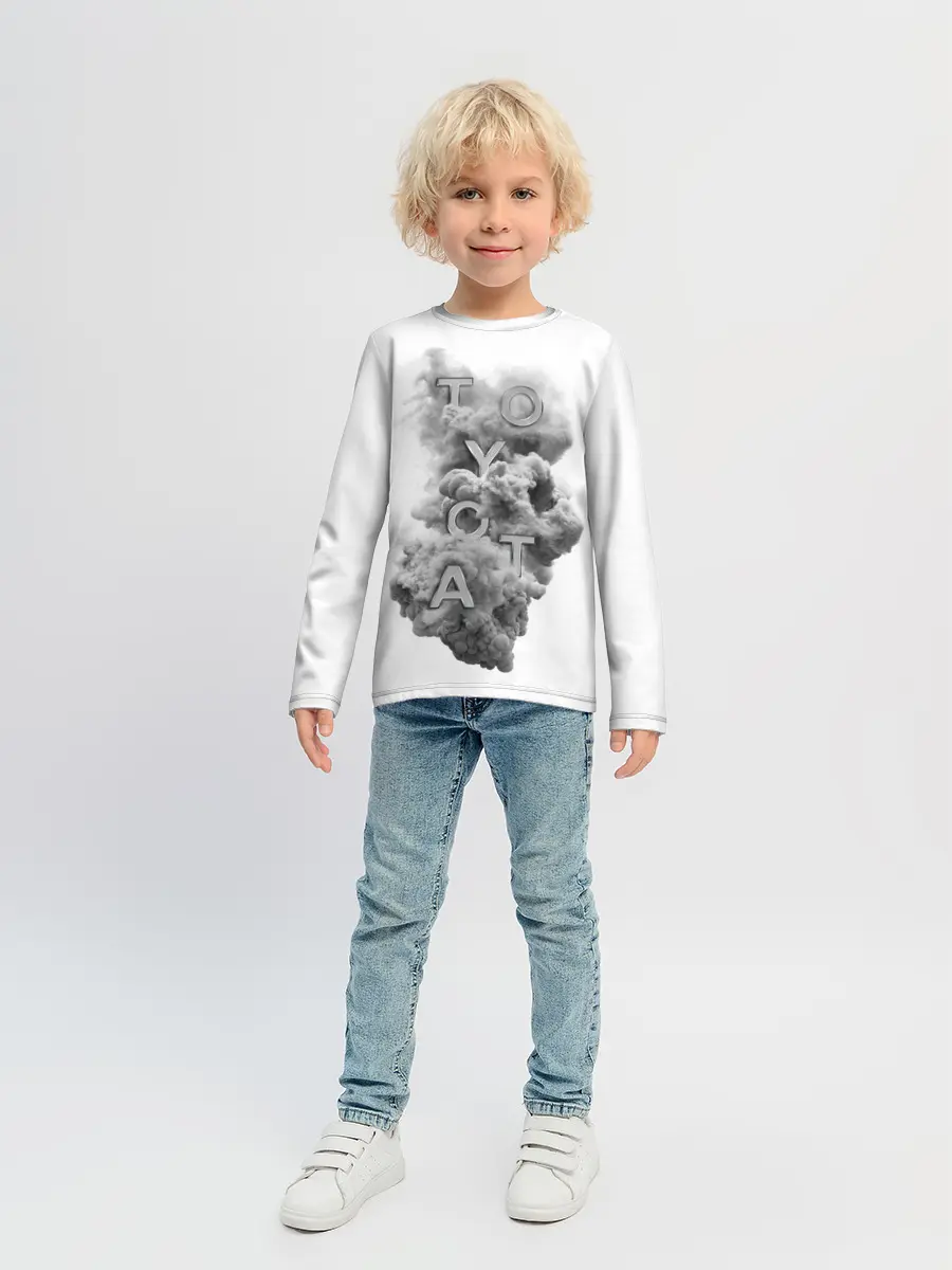 Детский лонгслив / TOYOTA SMOKE