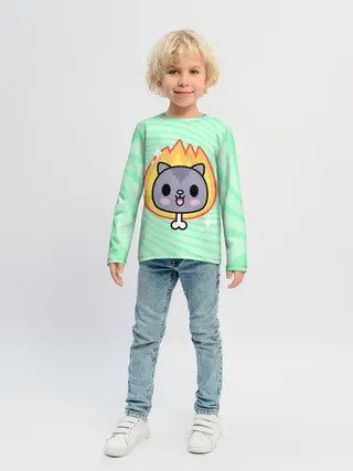 Детский лонгслив / Toca Boca Cat