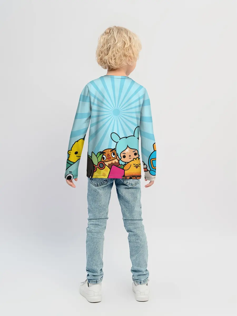 Детский лонгслив / Toca boca life