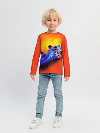 Детский лонгслив / Hot Wheels. Хот Вилс