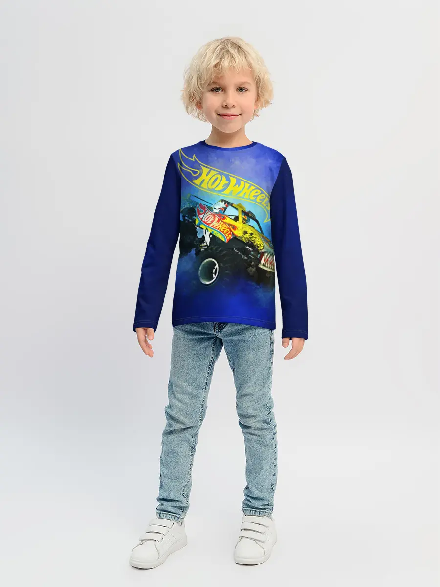 Детский лонгслив / Hot Wheels. Хот Вилс
