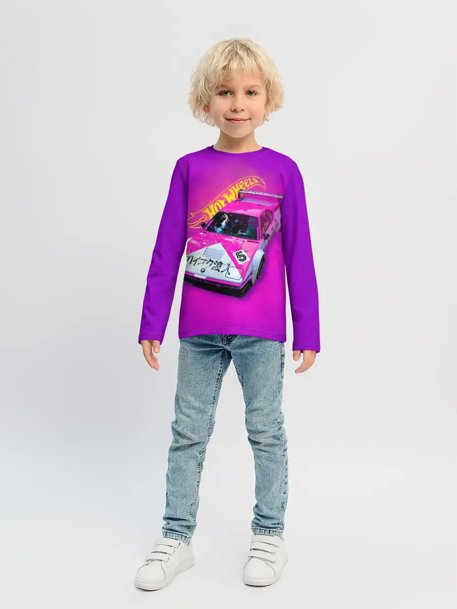 Детский лонгслив / Hot Wheels. Хот Вилс