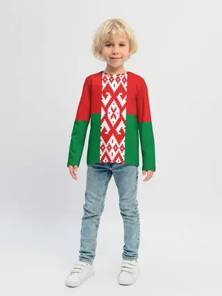 Детский лонгслив / Белоруссия