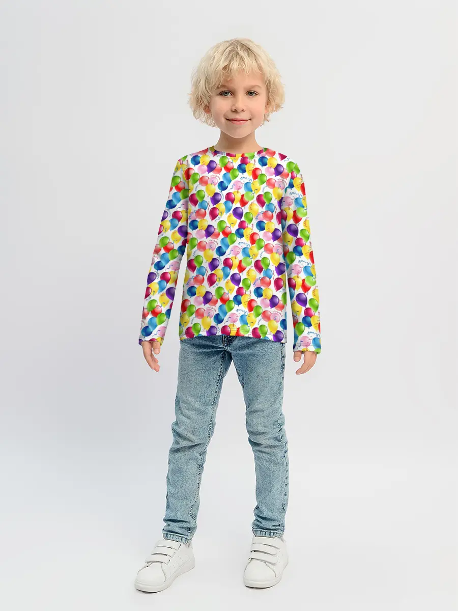 Детский лонгслив / Воздушные Шары