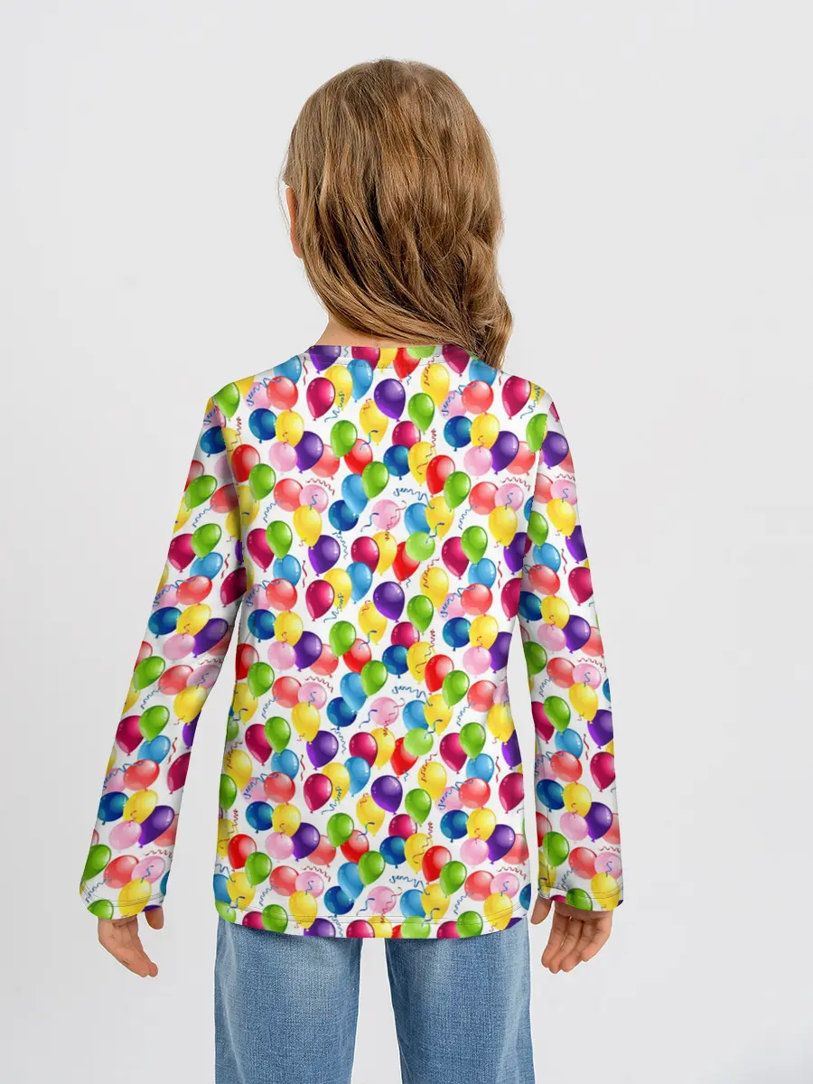 Детский лонгслив / Воздушные Шары